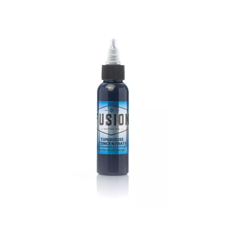 Fusion ink Turquoise Concentrate 30ml Ink Baker Tattoo Supply Paris france