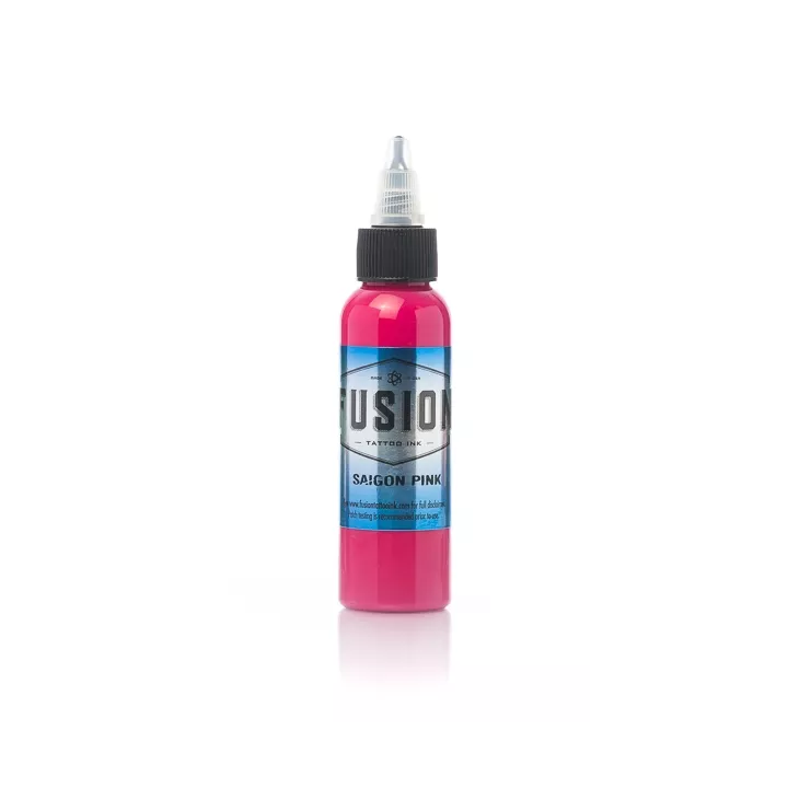 Fusion Saigon Pink 30ml ink Baker Tattoo Supply Paris France