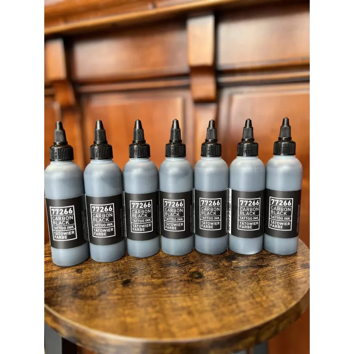 Carbon Black Set 100ml Tattoo Ink