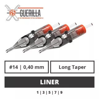 Guerilla Tattoo Cartridges - Liner - 0,40