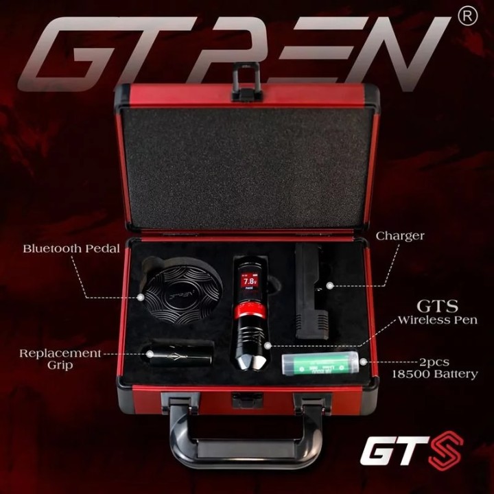 AVA GTR Wireless Tattoo Machine – Adjustable Stroke Rotary Pen